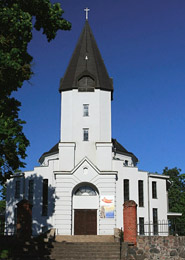  Girkalnio Šv. Jurgio bažnyčia. Vytauto Kandroto fotografija 