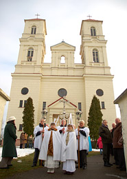 Raudondvario Šv. Kūdikėlio Jėzaus Teresės bažnyčia. Algirdo Kazlos fotografija 