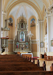  Vilkijos Šv. Jurgio bažnyčia. Vytauto Kandroto fotografija 