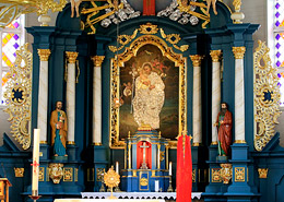  Šv. Juozapo paveikslas Kėdainių Šv. Juozapo bažnyčioje. Vytauto Kandroto fotografija 