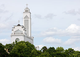  Kauno Kristaus Prisikėlimo bažnyčia. Gintaro Česonio fotografija 