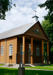  Kurklių Šv. Jurgio bažnyčia. Vytauto Kandroto fotografija 