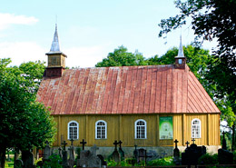  Milašaičių Nukryžiuotojo Jėzaus bažnyčia. Vytauto Kandroto fotografija 