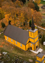  Vandžiogalos Švč. Trejybės bažnyčia. Parapijos fotografija 